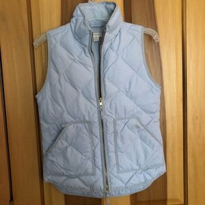 Grey j crew vest